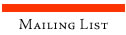 Corra Wines maling list page